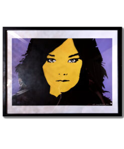 Björk - gelb/violett